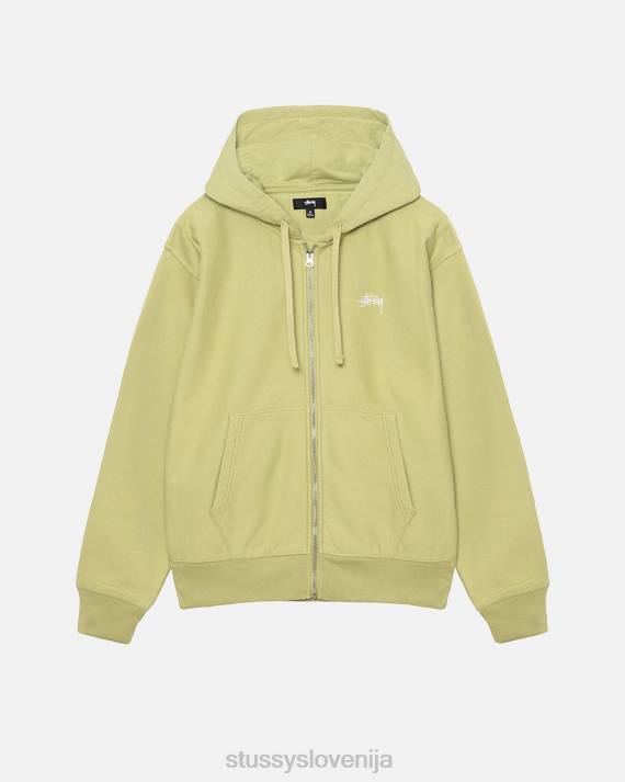 STUSSY 8XB0131 bledo zelena potenje uniseks pulover s kapuco z logotipom na zalogi