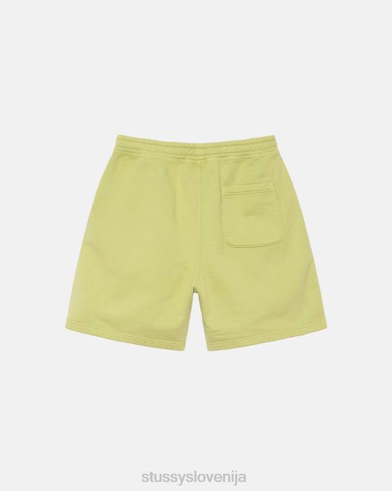 STUSSY 8XB0132 bledo zelena potenje uniseks prebarvan logotip zaloge, kratek
