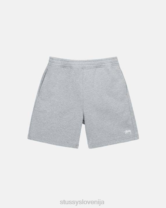 STUSSY 8XB0140 sivo vresje potenje uniseks zaloga logo sweat short