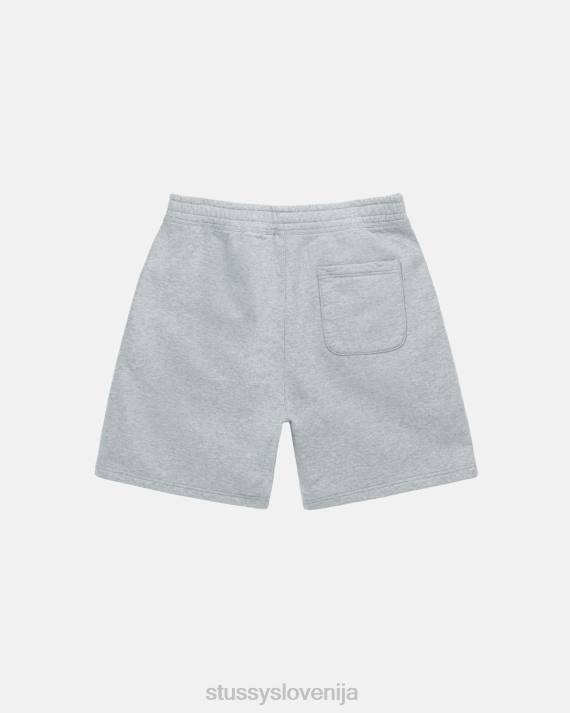 STUSSY 8XB0140 sivo vresje potenje uniseks zaloga logo sweat short