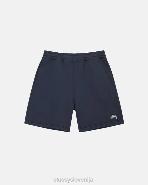 STUSSY 8XB0145 mornarica potenje uniseks prebarvan logotip zaloge, kratek