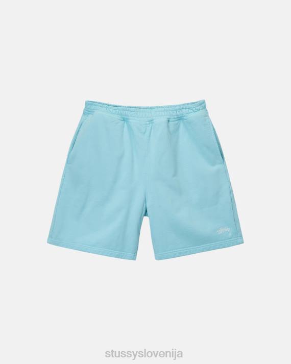 STUSSY 8XB0150 modra potenje uniseks prebarvan logotip zaloge, kratek