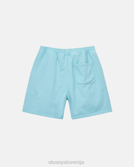 STUSSY 8XB0150 modra potenje uniseks prebarvan logotip zaloge, kratek