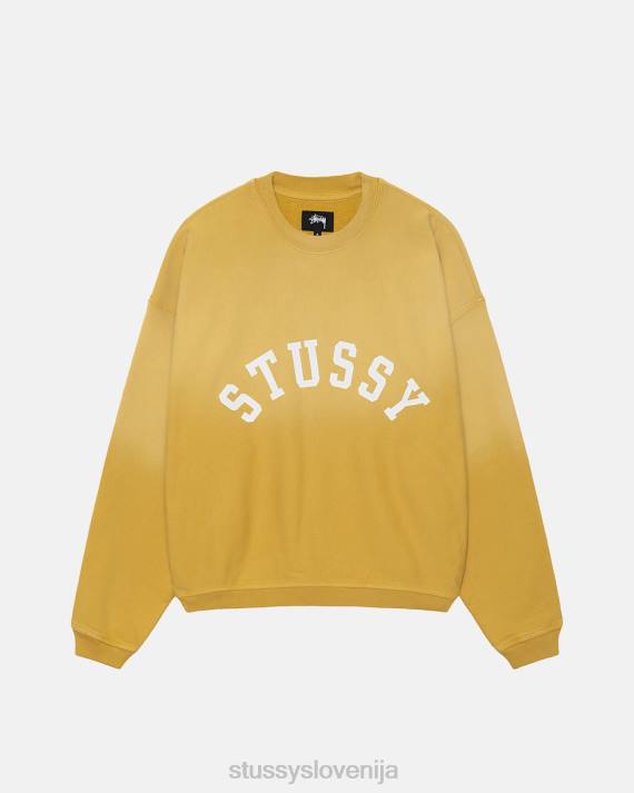 STUSSY 8XB0157 rumena potenje uniseks predimenzionirana posadka