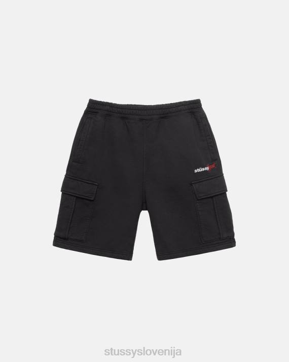 STUSSY 8XB0163 Črna potenje uniseks športni tovorni flis kratki