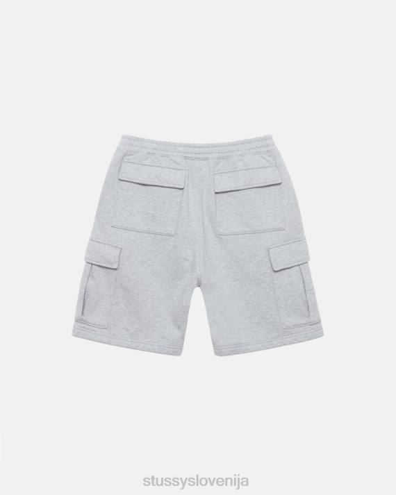STUSSY 8XB0164 sivo vresje potenje uniseks športni tovorni flis kratki