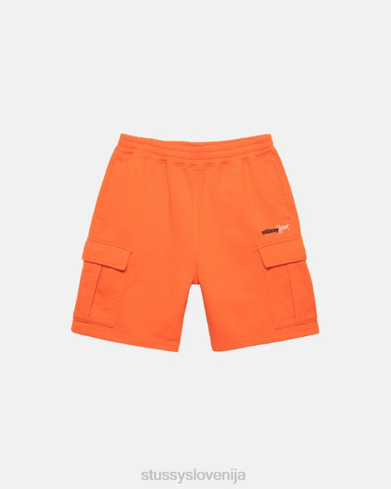 STUSSY 8XB0165 oranžna potenje uniseks športni tovorni flis kratki