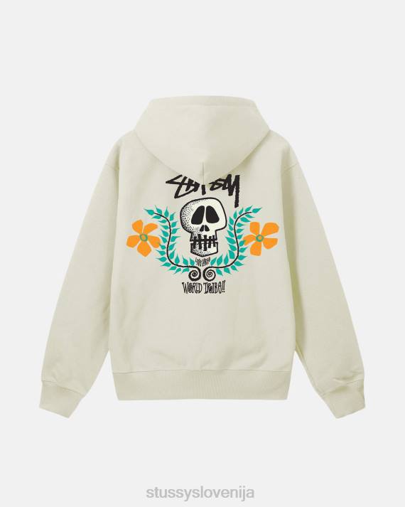 STUSSY 8XB0178 kamen potenje uniseks pulover s kapuco z lobanjim grbom