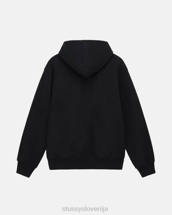 STUSSY 8XB0180 Črna potenje uniseks pulover s kapuco iz zaloge