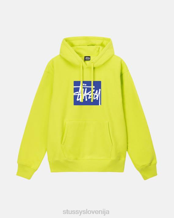 STUSSY 8XB0183 ključno apno potenje uniseks pulover s kapuco iz zaloge