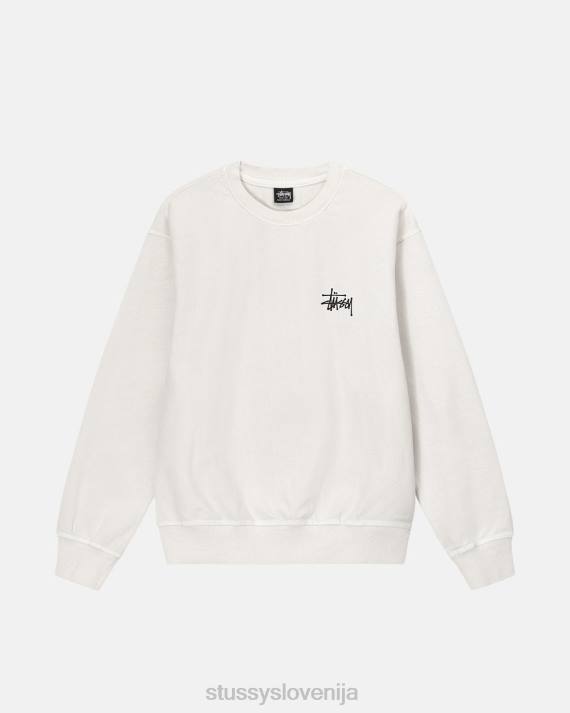 STUSSY 8XB0185 naravno potenje uniseks posadka z osnovnim pigmentom