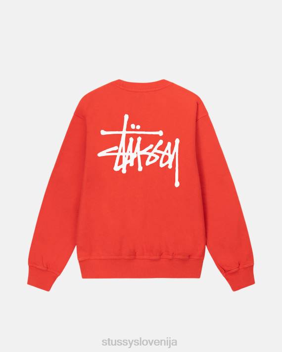 STUSSY 8XB0187 paradižnik potenje uniseks posadka z osnovnim pigmentom