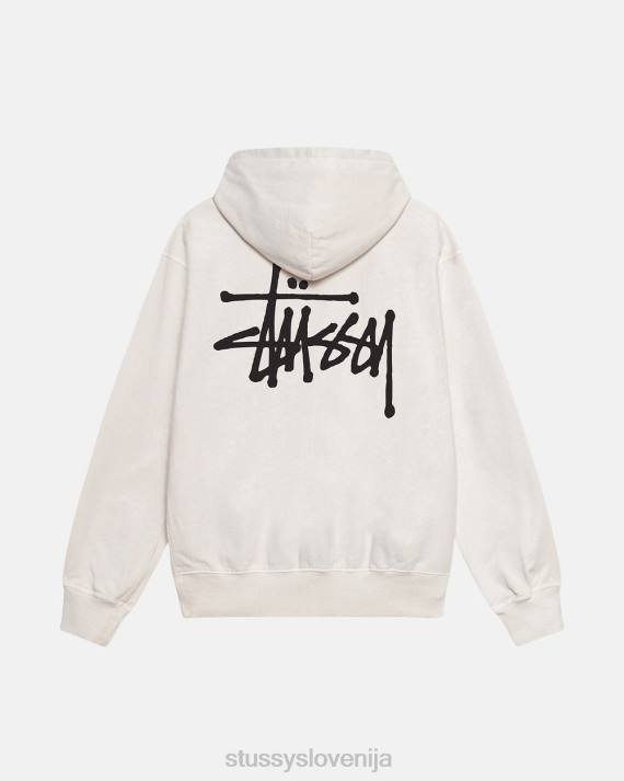 STUSSY 8XB0189 naravno potenje uniseks osnovni pigmentno obarvan pulover s kapuco
