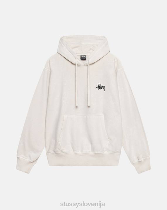 STUSSY 8XB0189 naravno potenje uniseks osnovni pigmentno obarvan pulover s kapuco