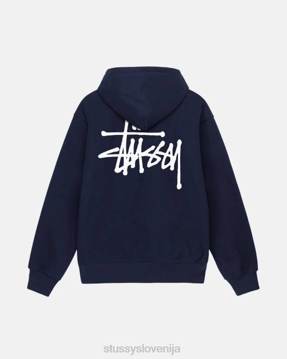 STUSSY 8XB0197 mornarica potenje uniseks osnovni pulover s kapuco