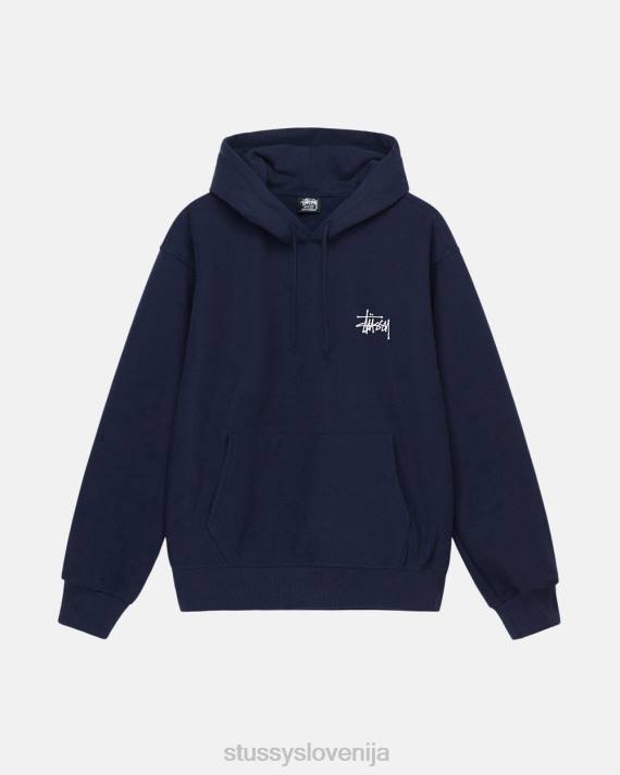 STUSSY 8XB0197 mornarica potenje uniseks osnovni pulover s kapuco