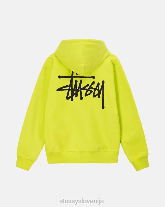 STUSSY 8XB0200 ključno apno potenje uniseks osnovni pulover s kapuco
