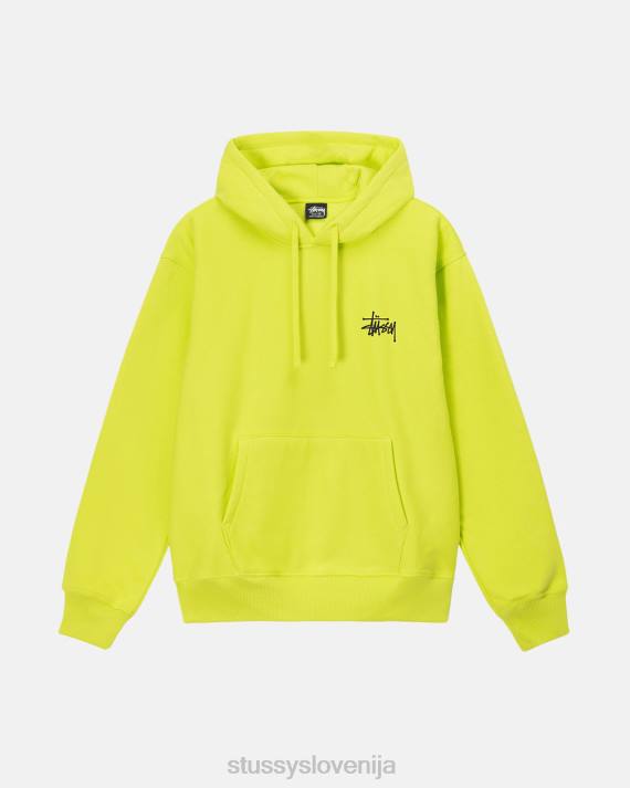 STUSSY 8XB0200 ključno apno potenje uniseks osnovni pulover s kapuco