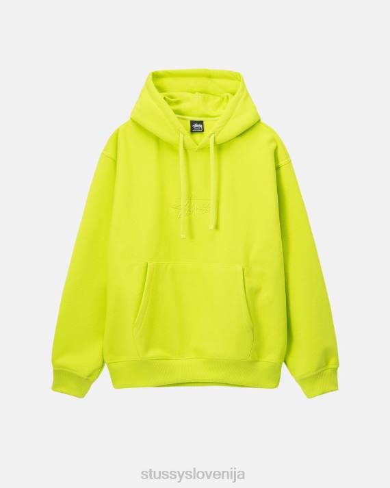 STUSSY 8XB0207 ključno apno potenje uniseks pulover s kapuco z logotipom na zalogi