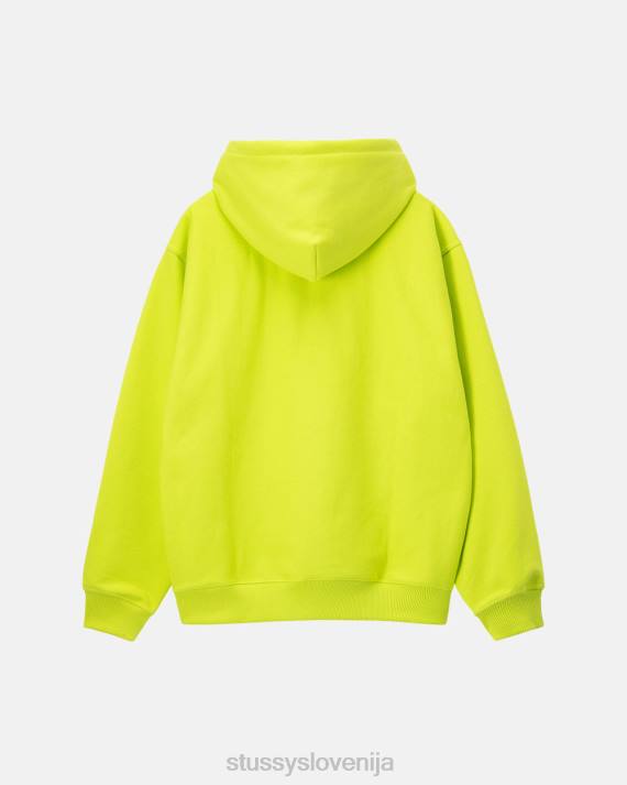 STUSSY 8XB0207 ključno apno potenje uniseks pulover s kapuco z logotipom na zalogi