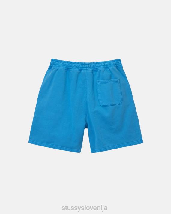 STUSSY 8XB0222 modra potenje uniseks pigmentno obarvan flis kratek