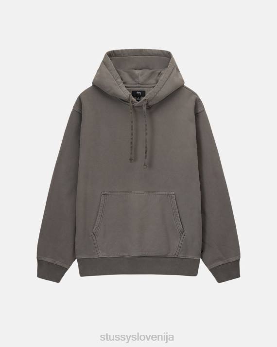 STUSSY 8XB0223 oglje potenje uniseks pigmentno obarvan pulover s kapuco