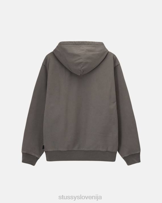 STUSSY 8XB0223 oglje potenje uniseks pigmentno obarvan pulover s kapuco