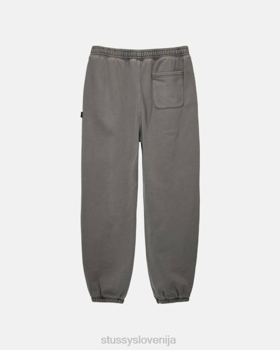 STUSSY 8XB0224 oglje potenje uniseks pigmentno obarvane hlače iz flisa