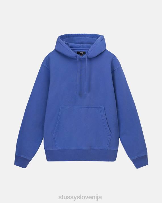 STUSSY 8XB0231 ultramarin potenje uniseks pigmentno obarvan pulover s kapuco
