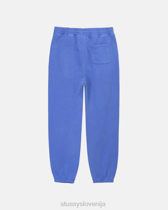 STUSSY 8XB0232 ultramarin potenje uniseks pigmentno obarvane hlače iz flisa