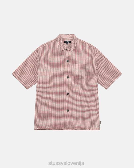 STUSSY 8XB0515 prašna vrtnica top & srajce uniseks nagubana majica s gingham